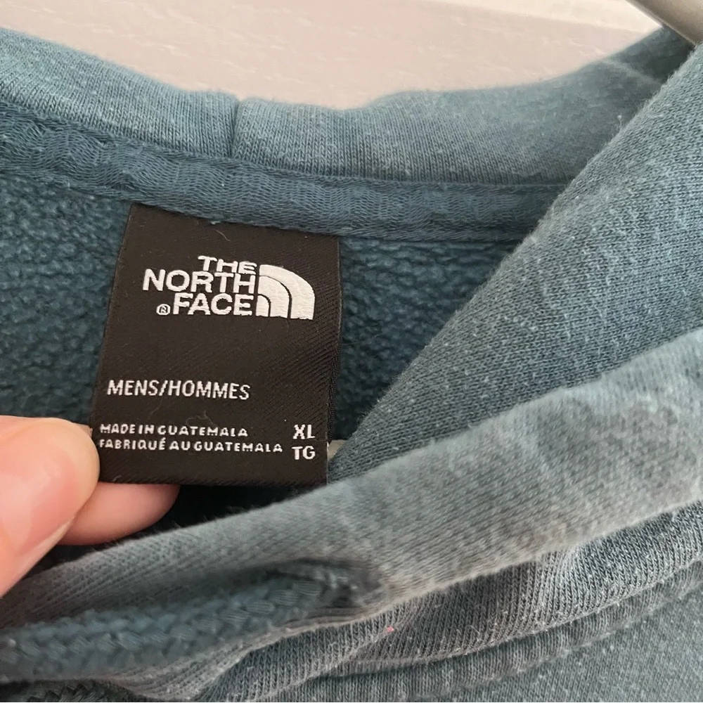 The North Face Men's Blue Hoodie Sweatshirt
